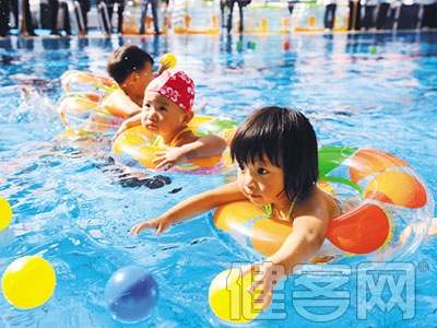 兒童學游泳要防中耳炎