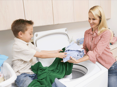 夏日洗衣怎樣給孩童的健康加分