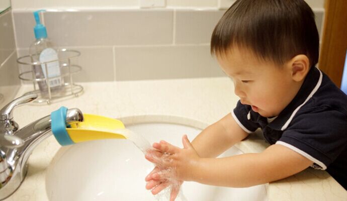 預防小兒手足口病，從洗手開始！